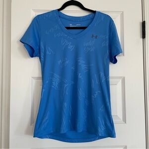 Under Armour Women's Graphic Blue Tee